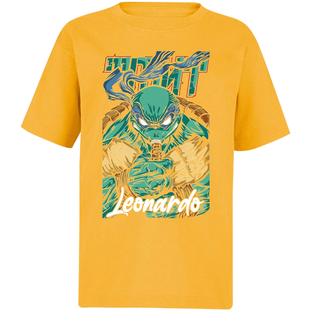 Playera Ninja Turtles Leonardo Tmnt para Niño 9