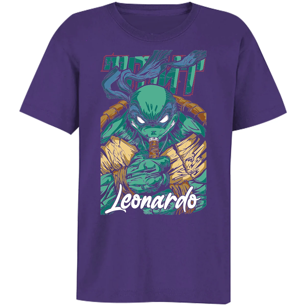 Playera Ninja Turtles Leonardo Tmnt para Niño 1