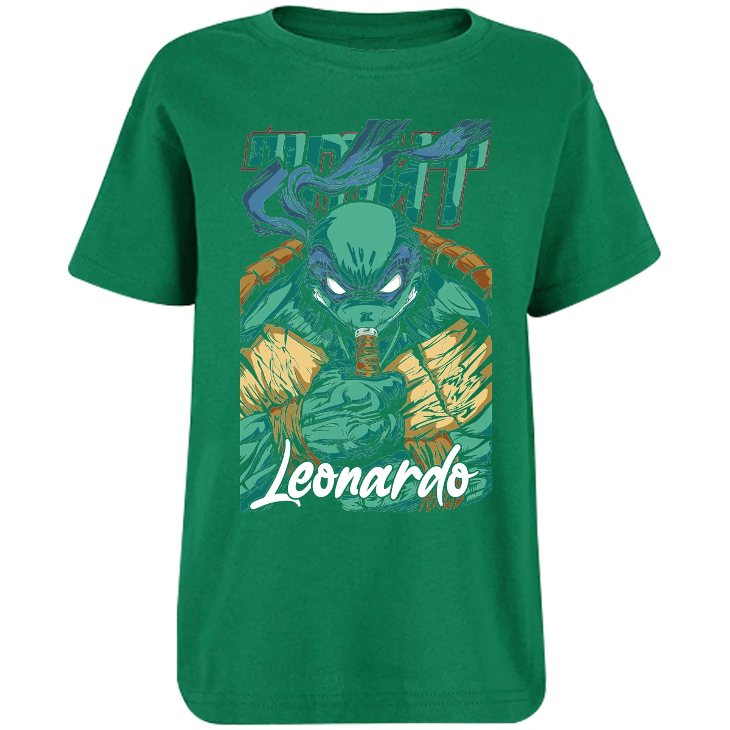 Playera Ninja Turtles Leonardo Tmnt para Niño 4