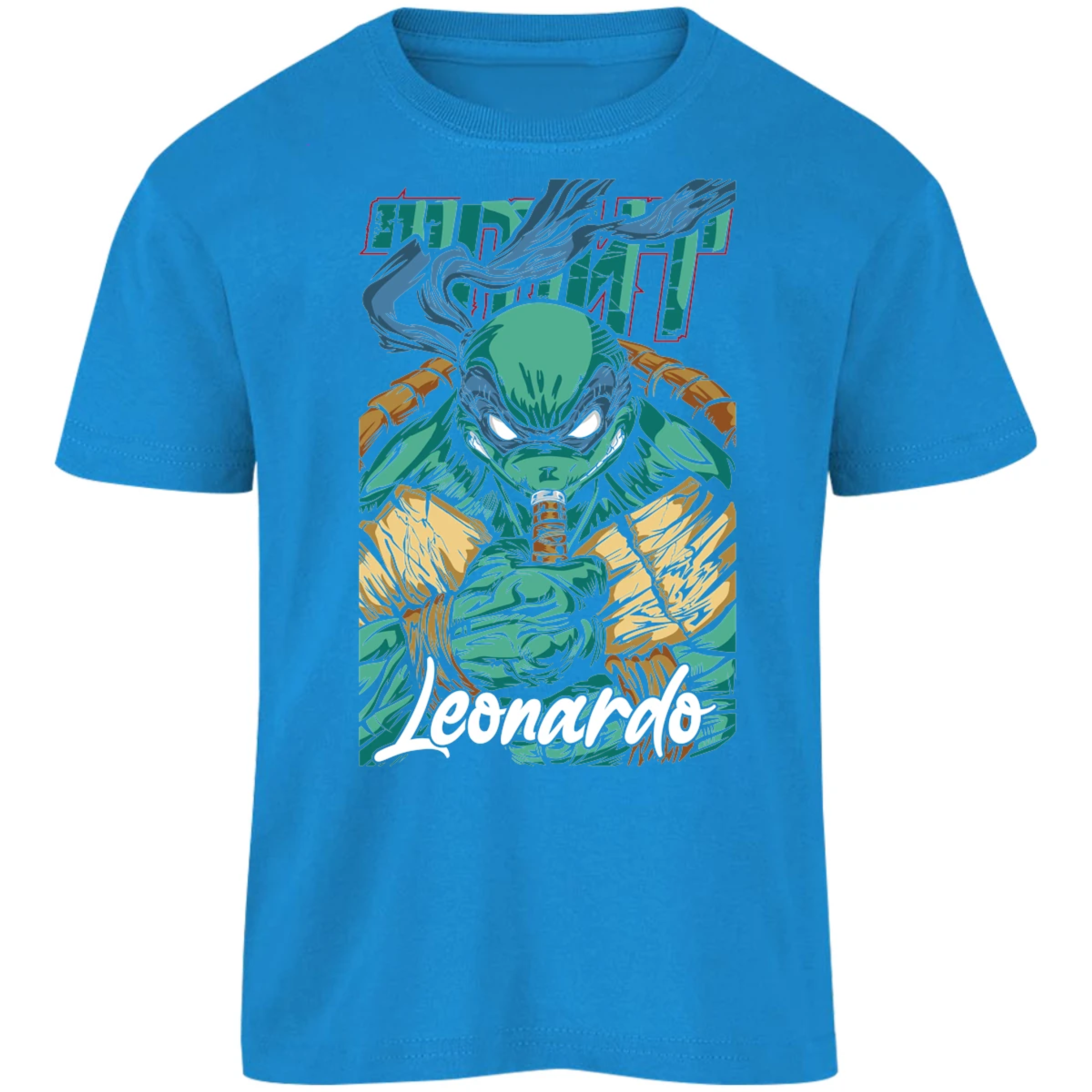 Playera Ninja Turtles Leonardo Tmnt para Niño 10