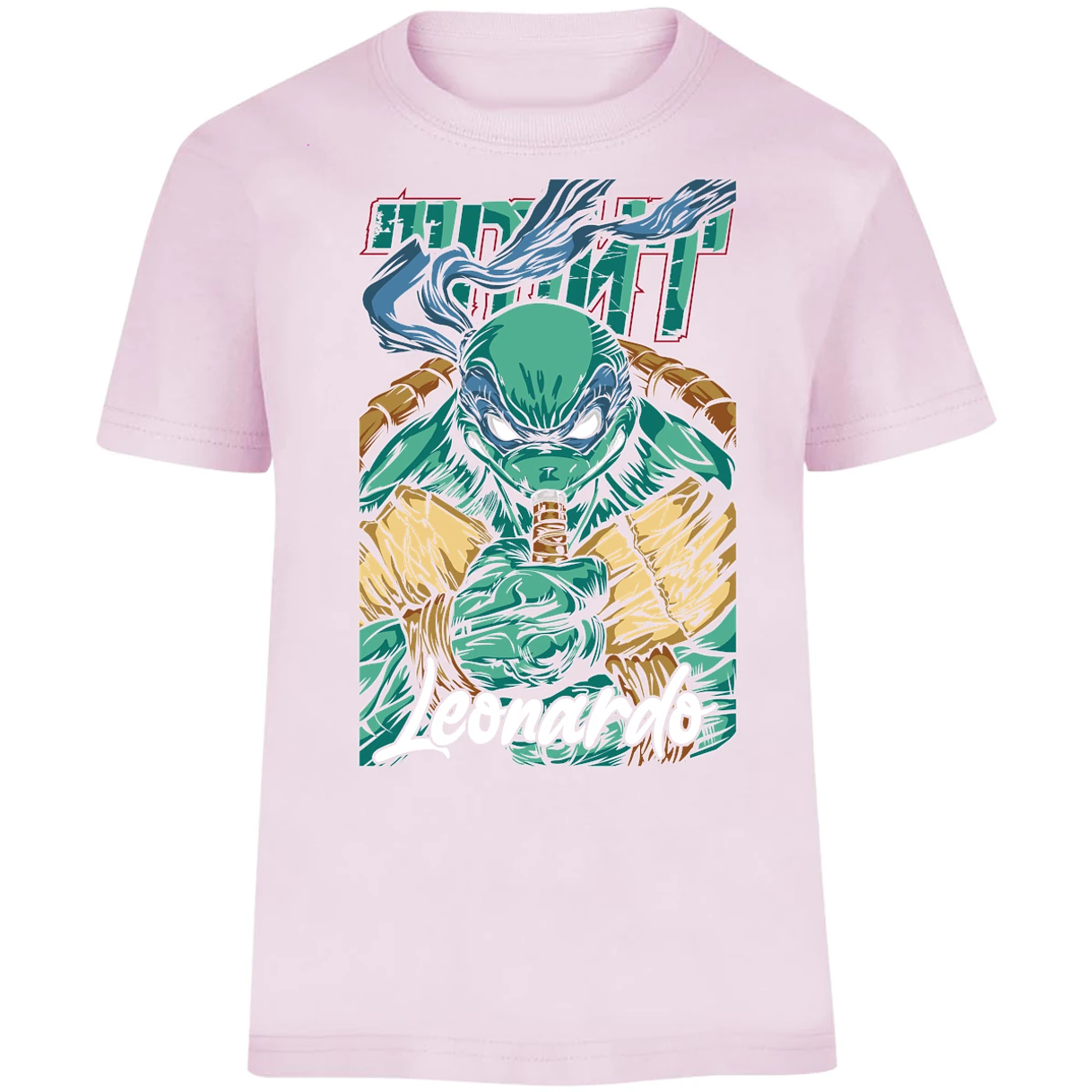 Playera Ninja Turtles Leonardo Tmnt para Niño 16