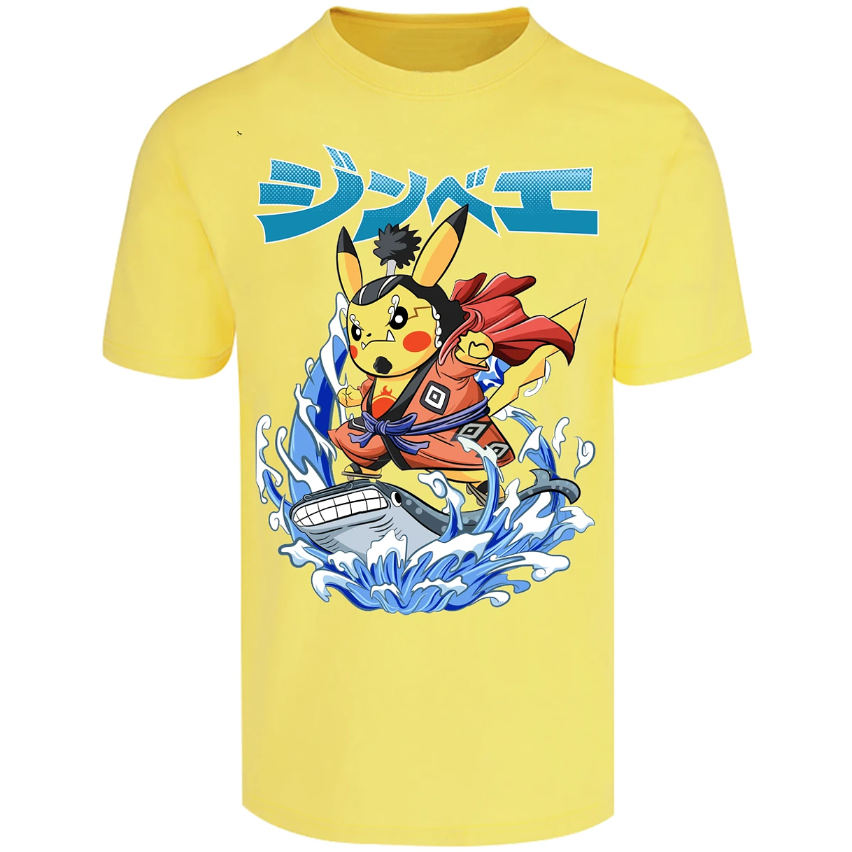 Playera Pokemon Pikachu One Piece para Adulto 16