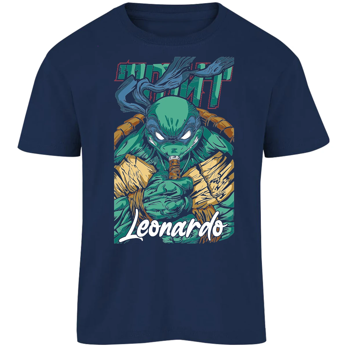 Playera Ninja Turtles Leonardo Tmnt para Niño 17