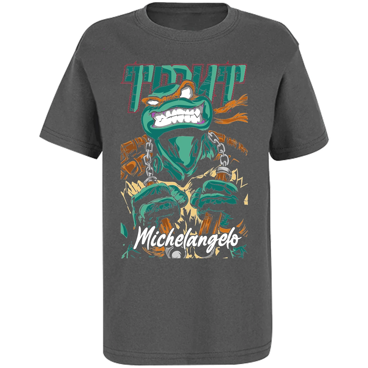 Playera Ninja Turtles Mickey Tmnt para Niño 9