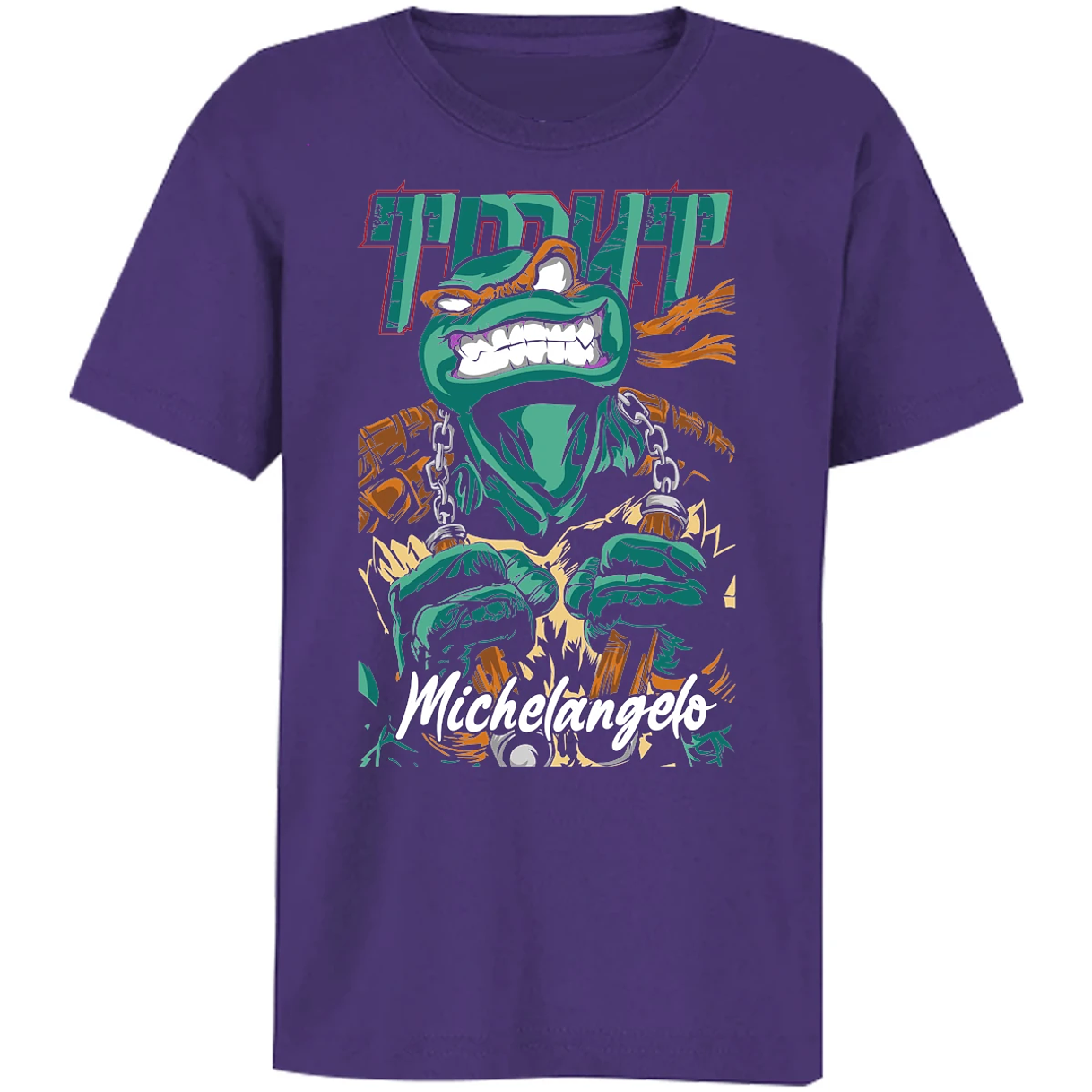 Playera Ninja Turtles Mickey Tmnt para Niño 11