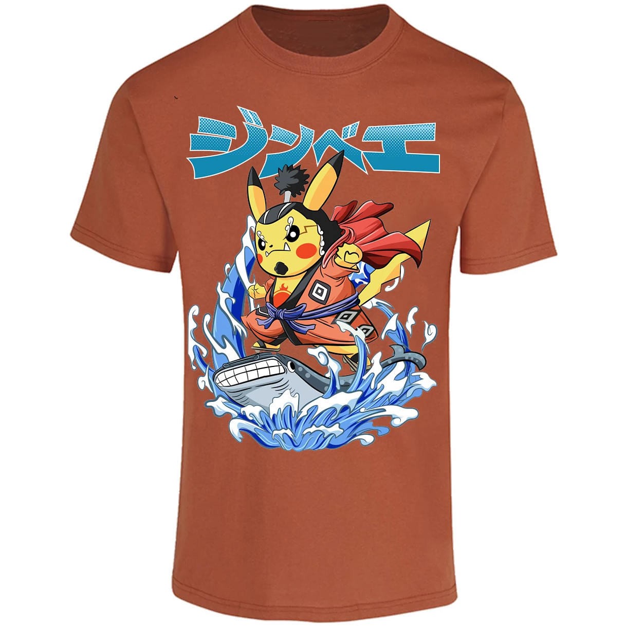 Playera Pokemon Pikachu One Piece para Adulto 11