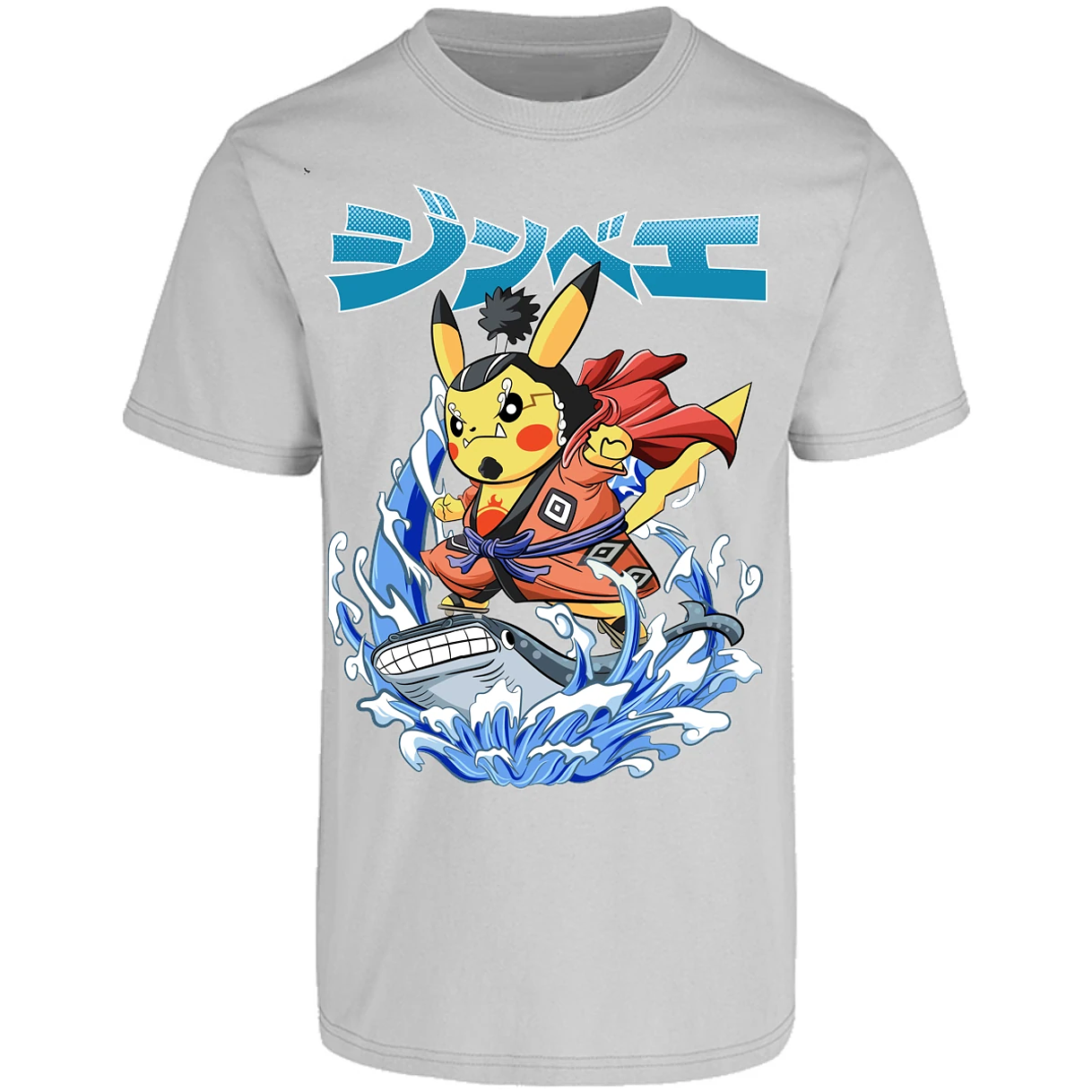 Playera Pokemon Pikachu One Piece para Adulto 17
