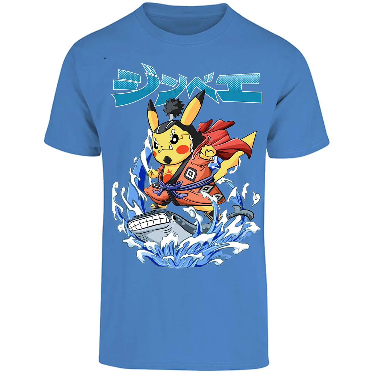 Playera Pokemon Pikachu One Piece para Adulto 18