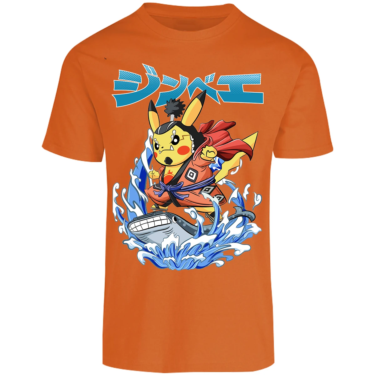 Playera Pokemon Pikachu One Piece para Adulto 19