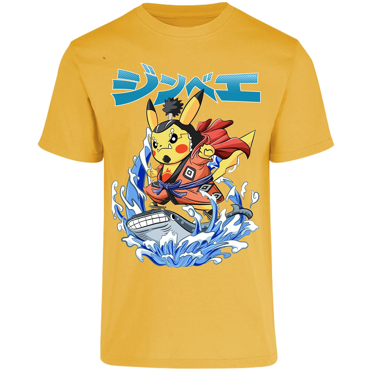 Playera Pokemon Pikachu One Piece para Adulto 21