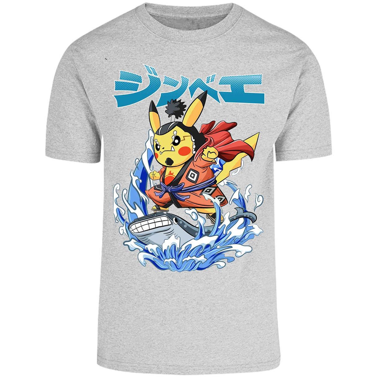 Playera Pokemon Pikachu One Piece para Adulto 22