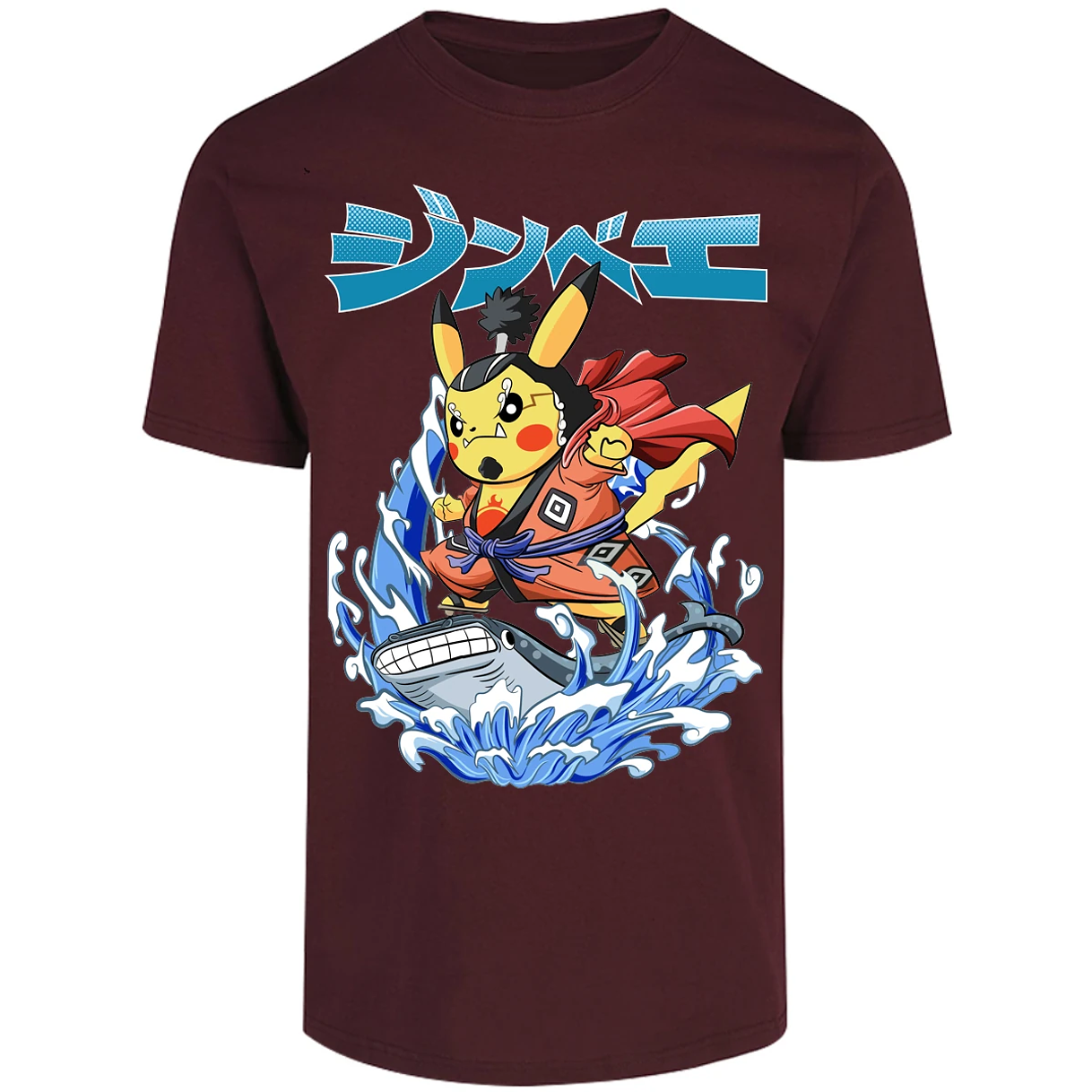 Playera Pokemon Pikachu One Piece para Adulto 23