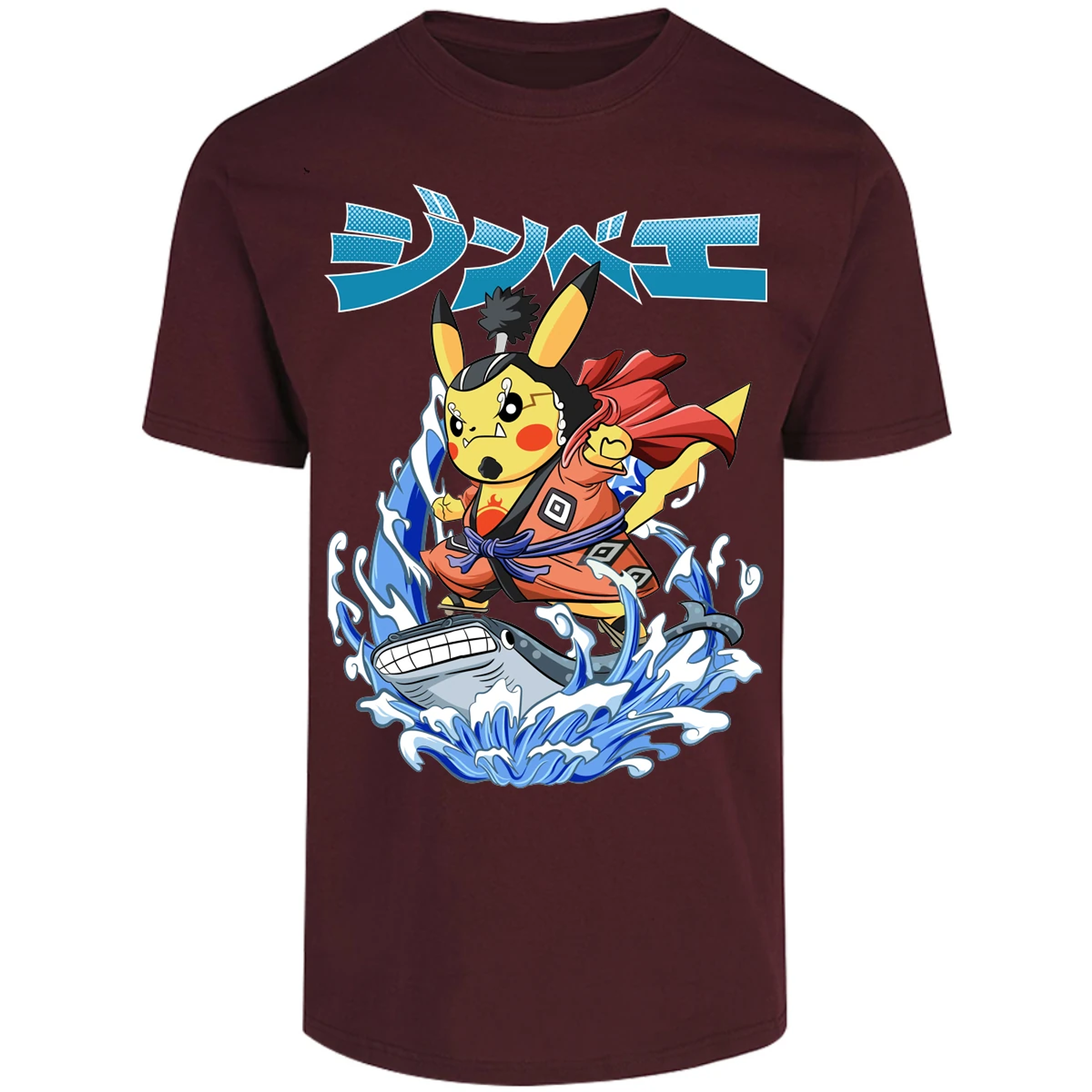 Playera Pokemon Pikachu One Piece para Adulto 23