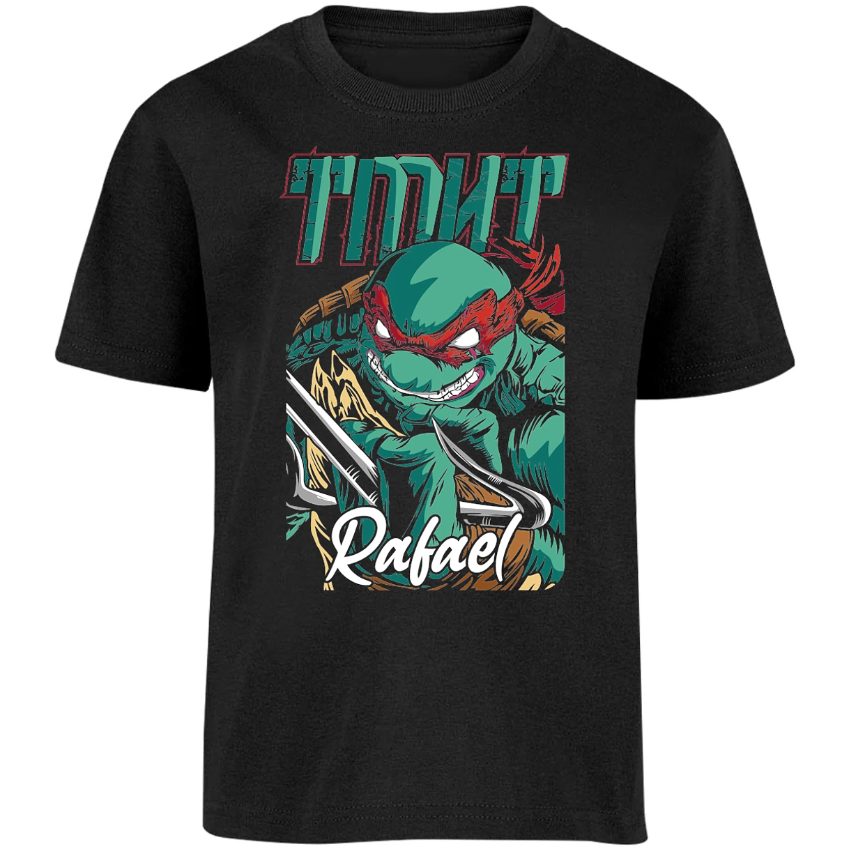 Playera Ninja Turtles Rafael Tmnt para Niño 12