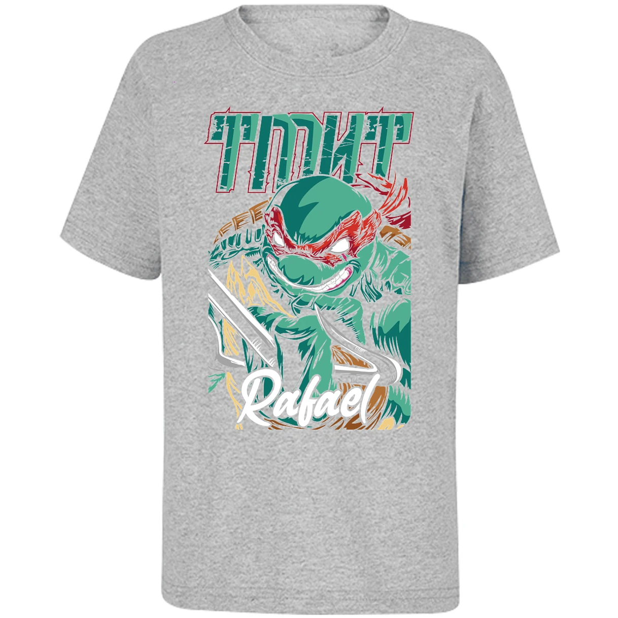 Playera Ninja Turtles Rafael Tmnt para Niño 9