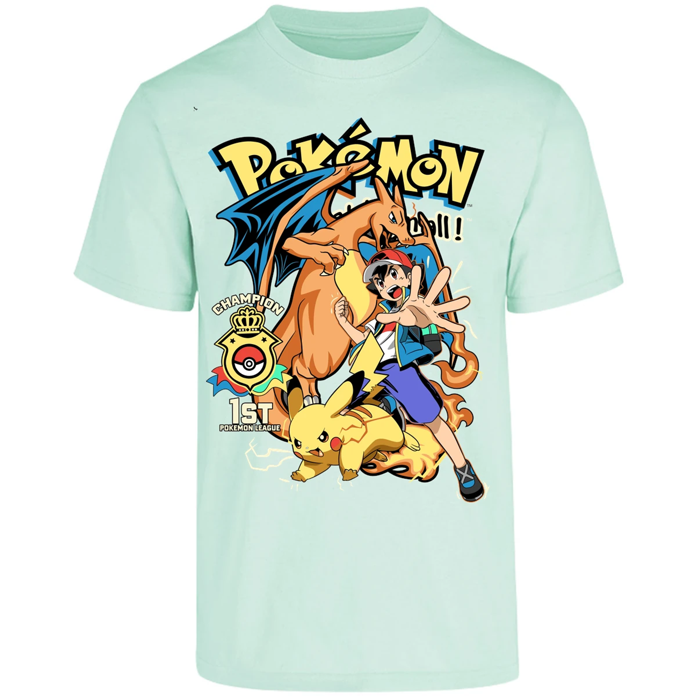 Playera Pokemon Pokemon para Adulto 22