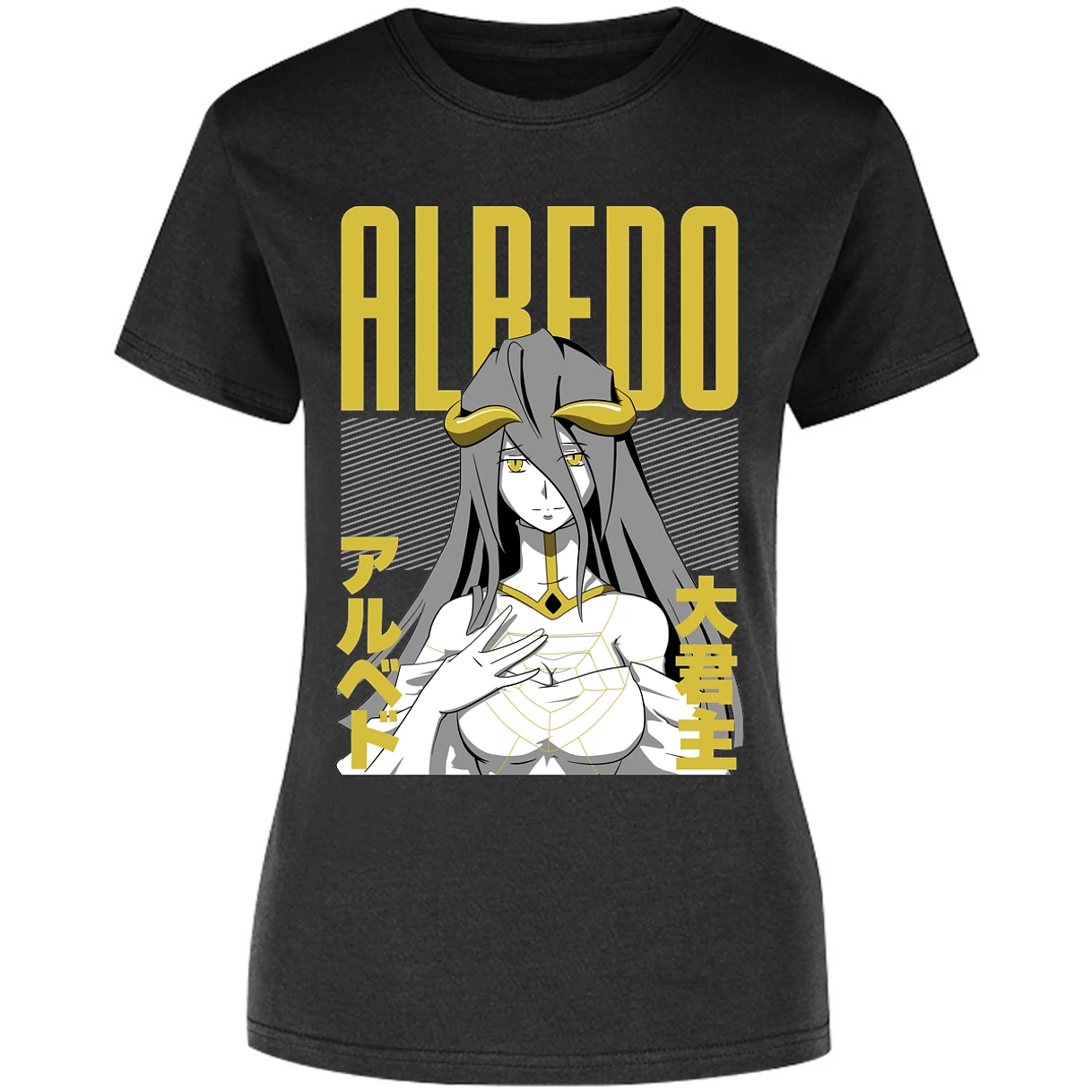 Blusa Overlord Anime Albedo Blusa para Mujer 5