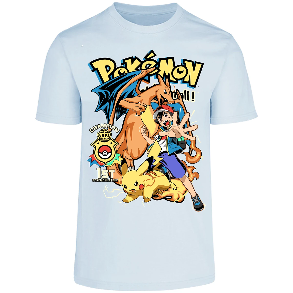 Playera Pokemon Pokemon para Adulto 5