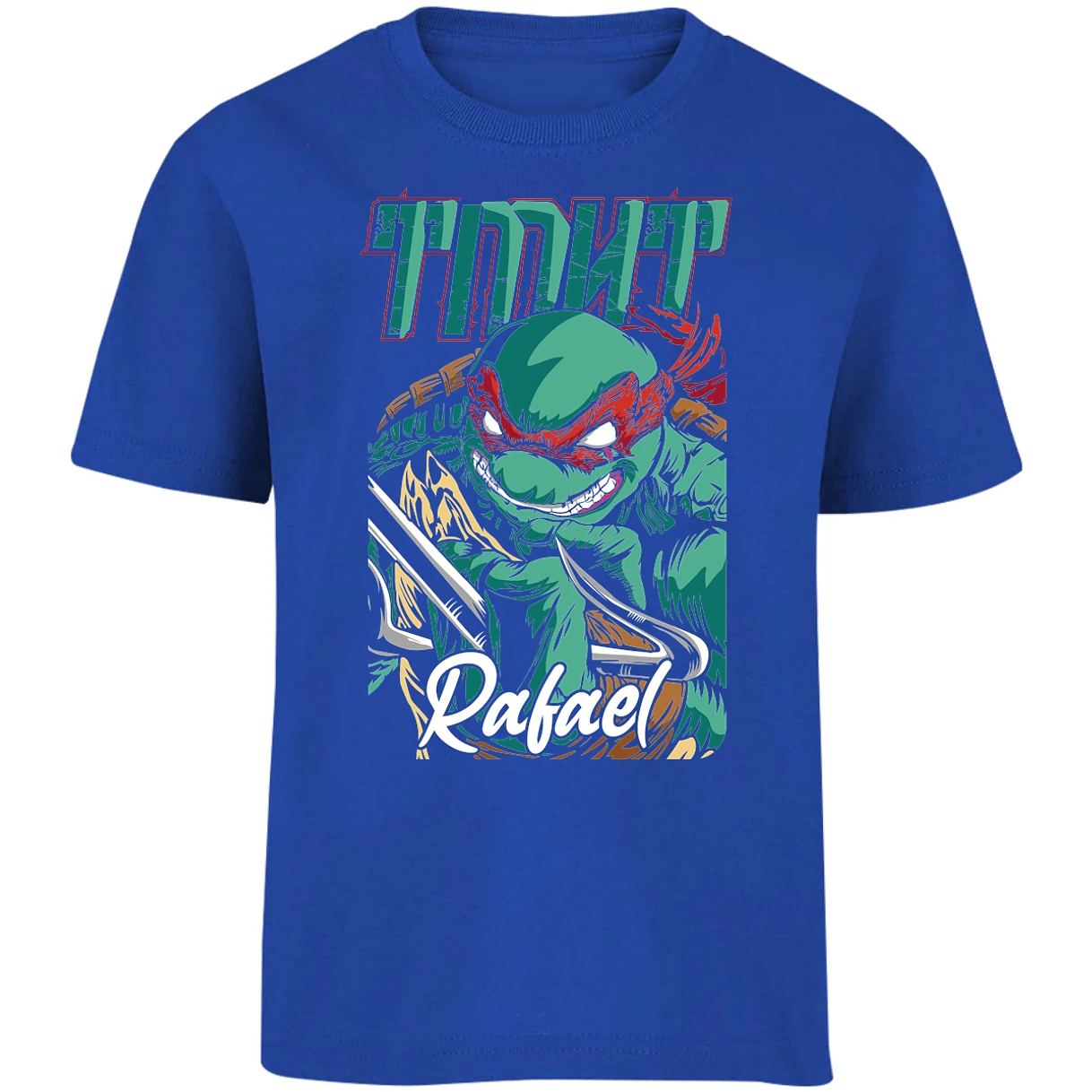 Playera Ninja Turtles Rafael Tmnt para Niño 8
