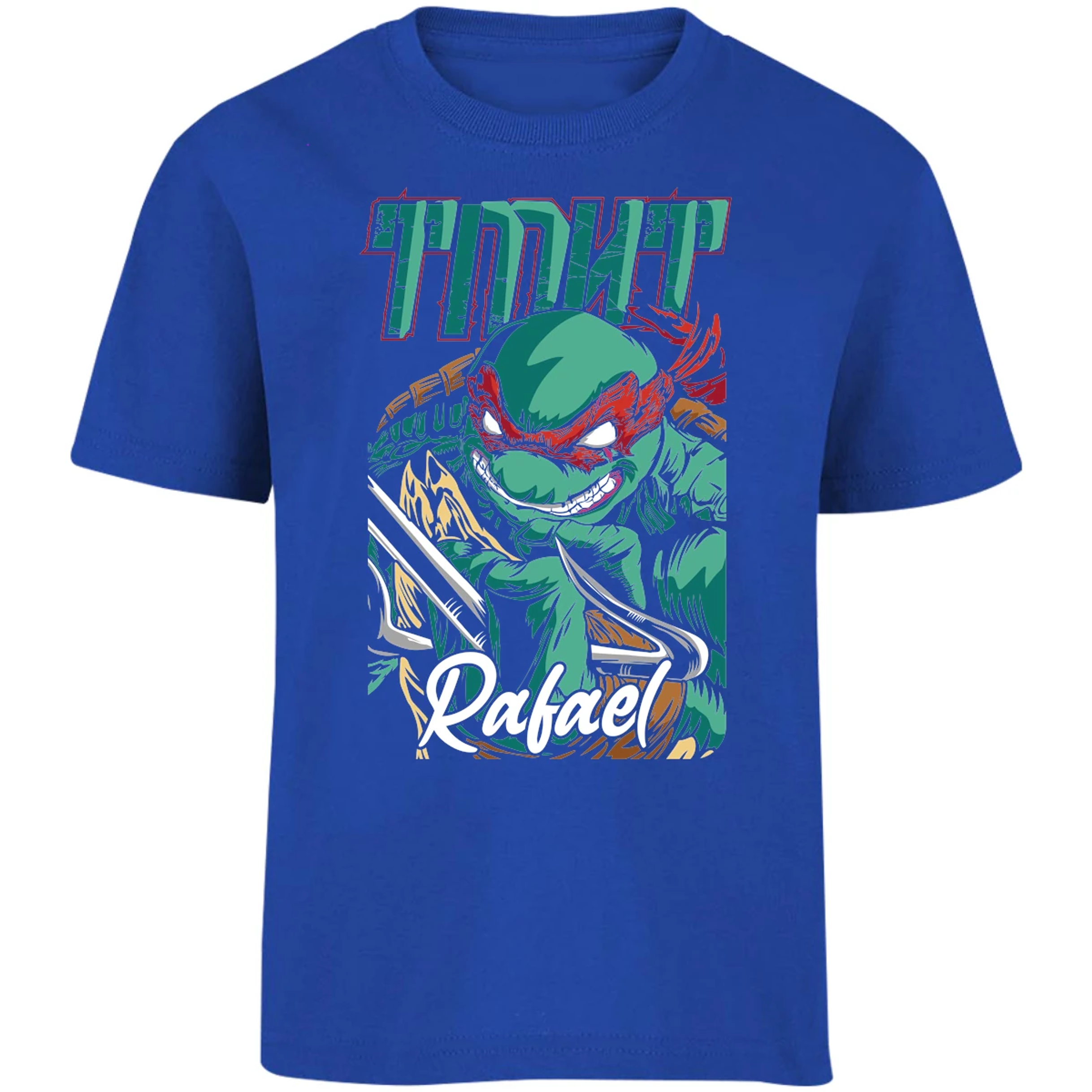 Playera Ninja Turtles Rafael Tmnt para Niño 8