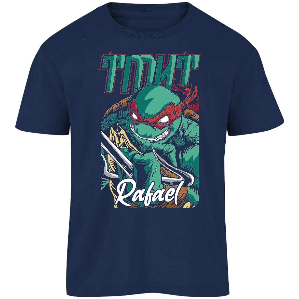 Playera Ninja Turtles Rafael Tmnt para Niño 14