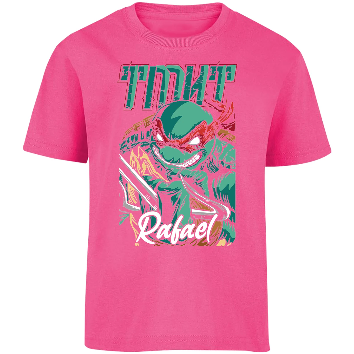 Playera Ninja Turtles Rafael Tmnt para Niño 16