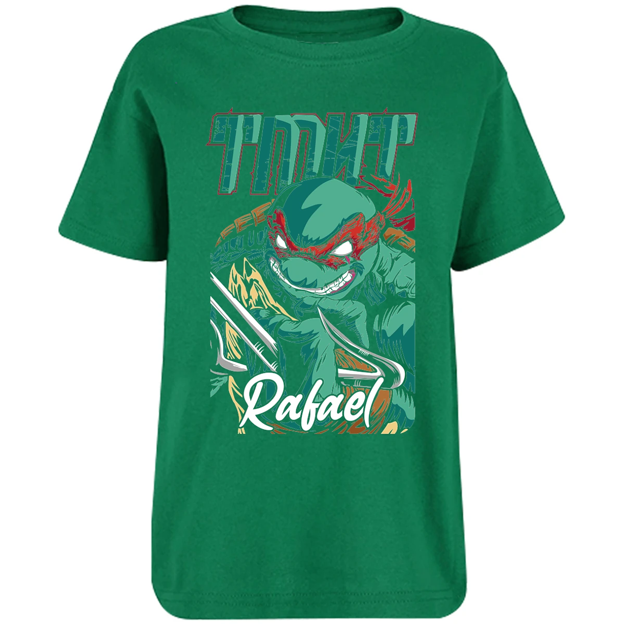 Playera Ninja Turtles Rafael Tmnt para Niño 17