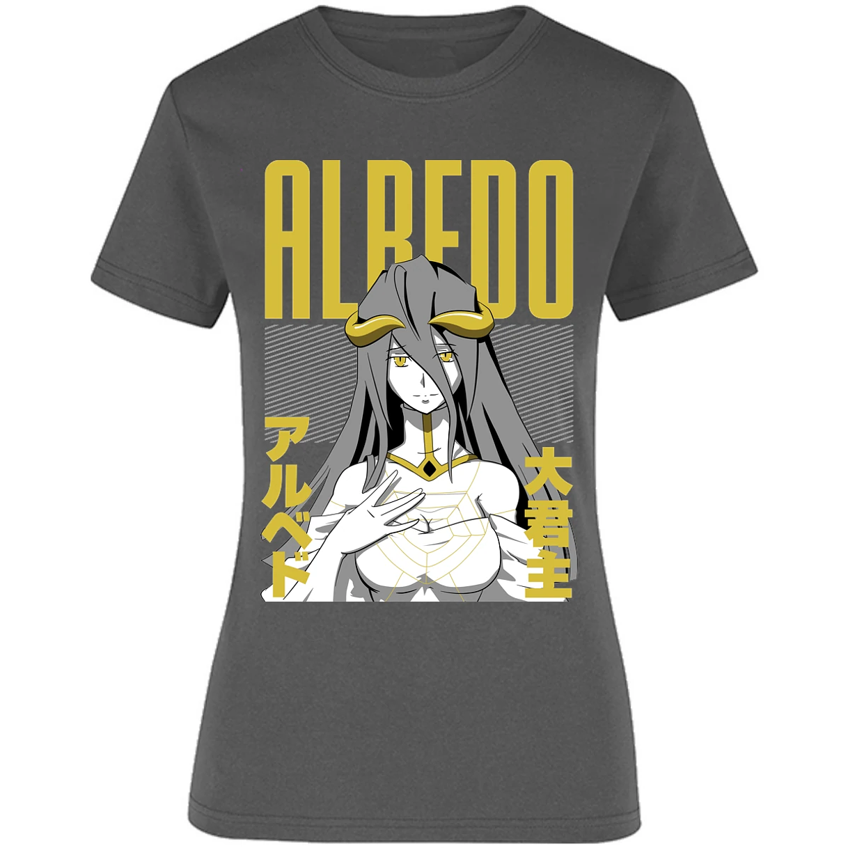 Blusa Overlord Anime Albedo Blusa para Mujer 10