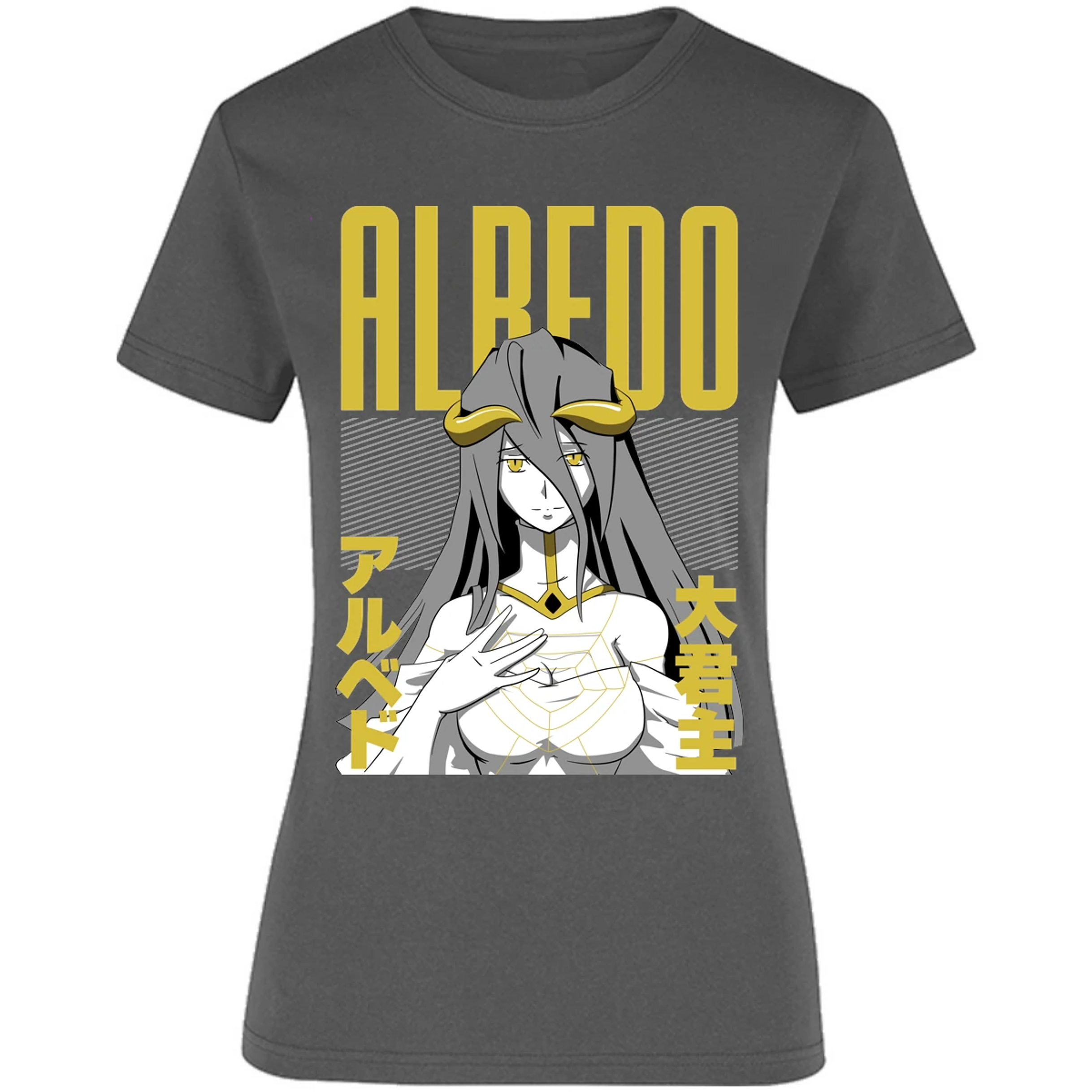 Blusa Overlord Anime Albedo Blusa para Mujer 10