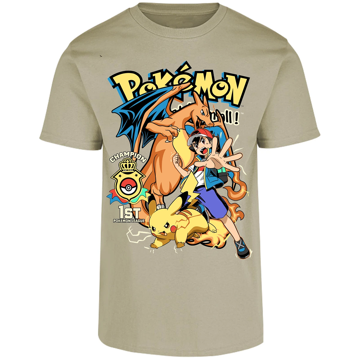 Playera Pokemon Pokemon para Adulto 24