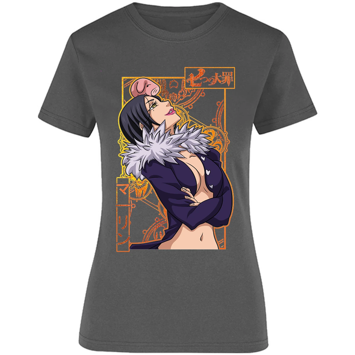 Blusa Seven Deadly Sins Merlin Seven Deadly Sins Blusa para Mujer 8