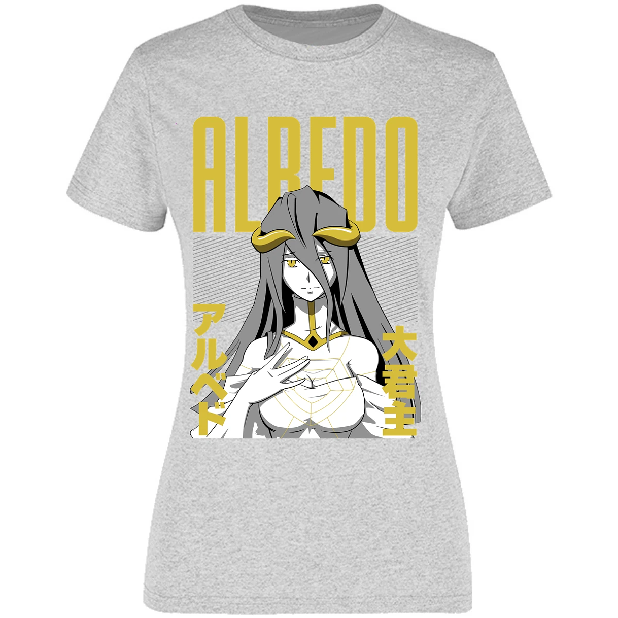Blusa Overlord Anime Albedo Blusa para Mujer 11