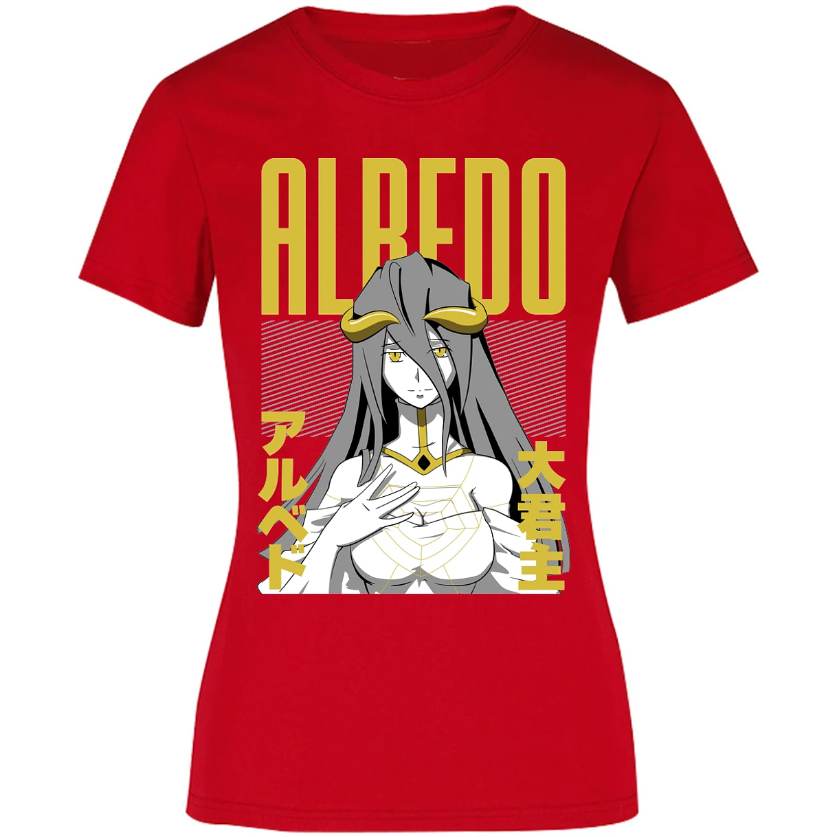 Blusa Overlord Anime Albedo Blusa para Mujer 17