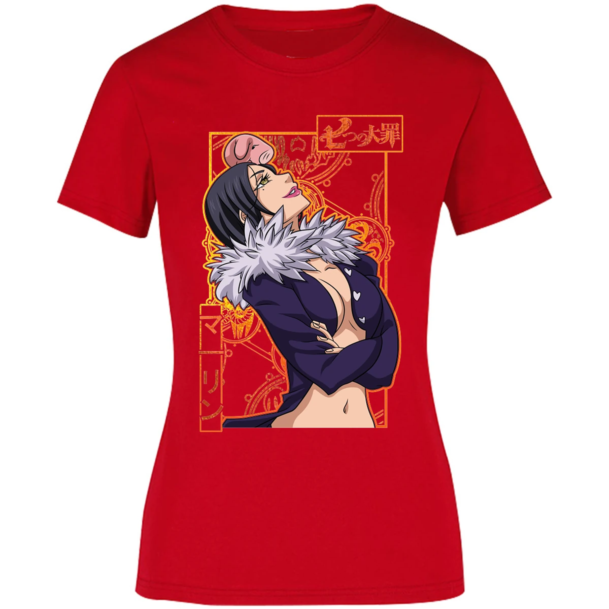 Blusa Seven Deadly Sins Merlin Seven Deadly Sins Blusa para Mujer 9