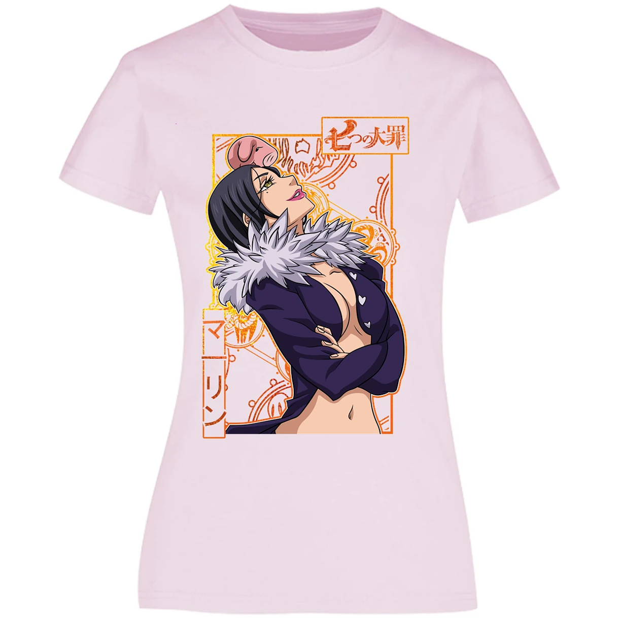 Blusa Seven Deadly Sins Merlin Seven Deadly Sins Blusa para Mujer 1