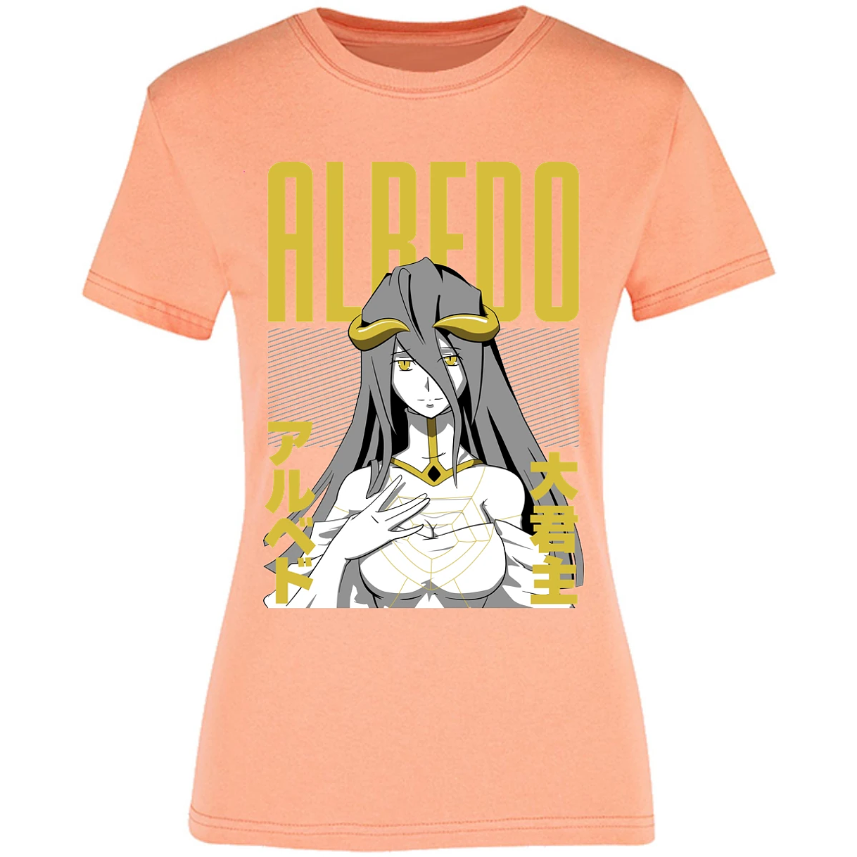 Blusa Overlord Anime Albedo Blusa para Mujer 1