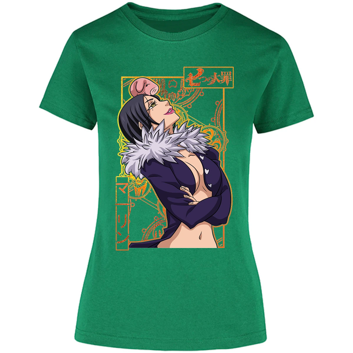 Blusa Seven Deadly Sins Merlin Seven Deadly Sins Blusa para Mujer 2