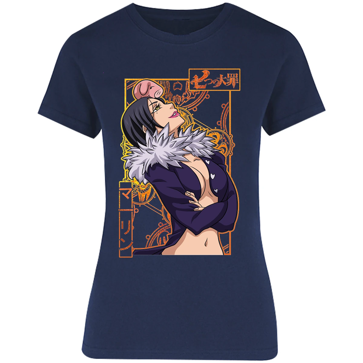 Blusa Seven Deadly Sins Merlin Seven Deadly Sins Blusa para Mujer 3