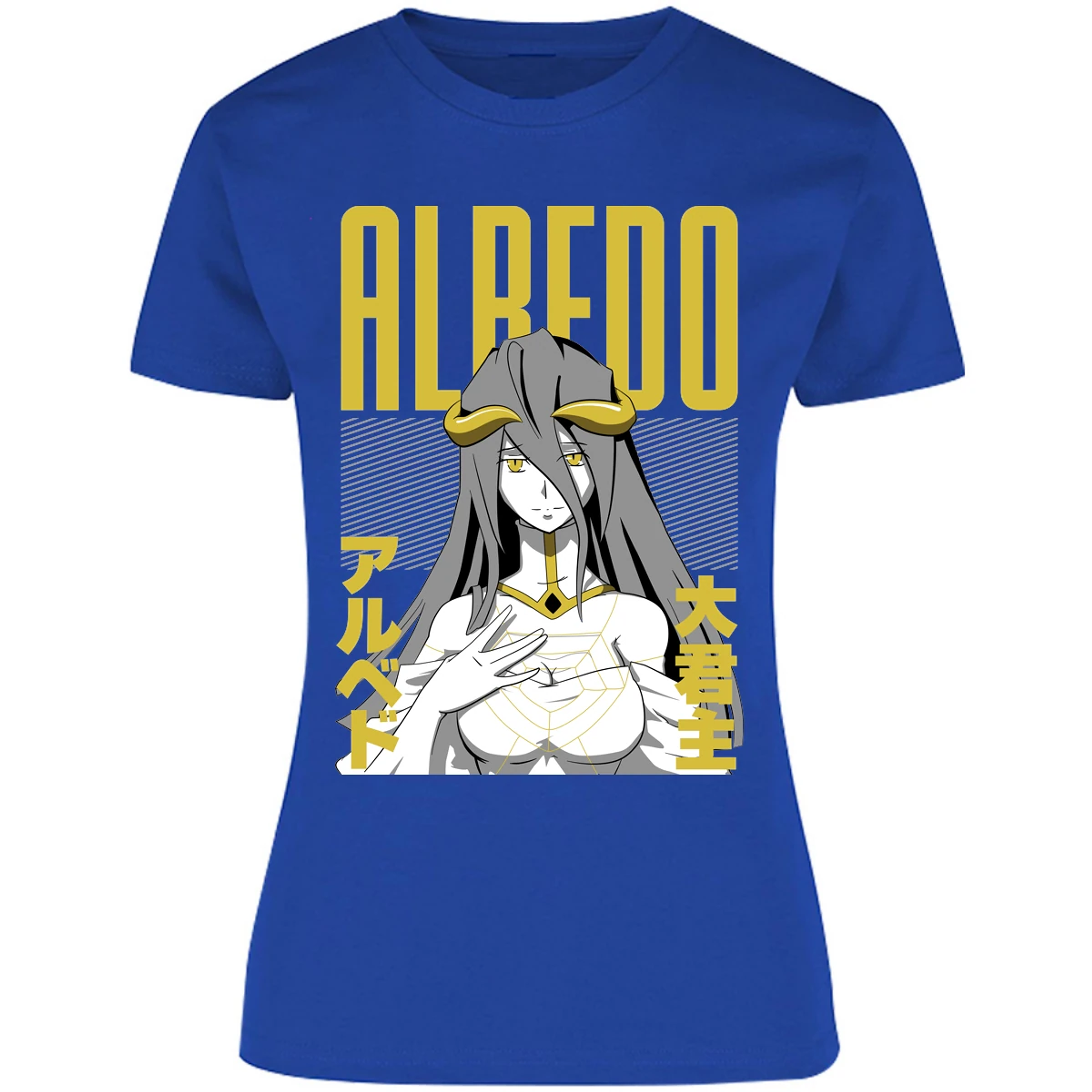 Blusa Overlord Anime Albedo Blusa para Mujer 4