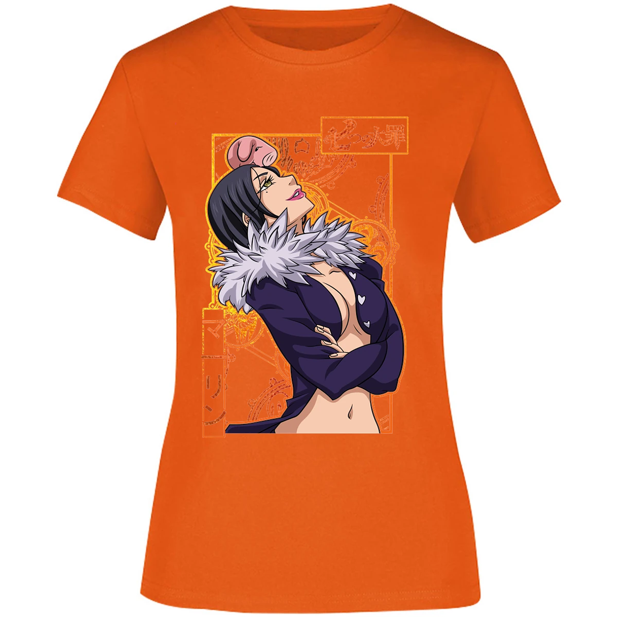 Blusa Seven Deadly Sins Merlin Seven Deadly Sins Blusa para Mujer 4