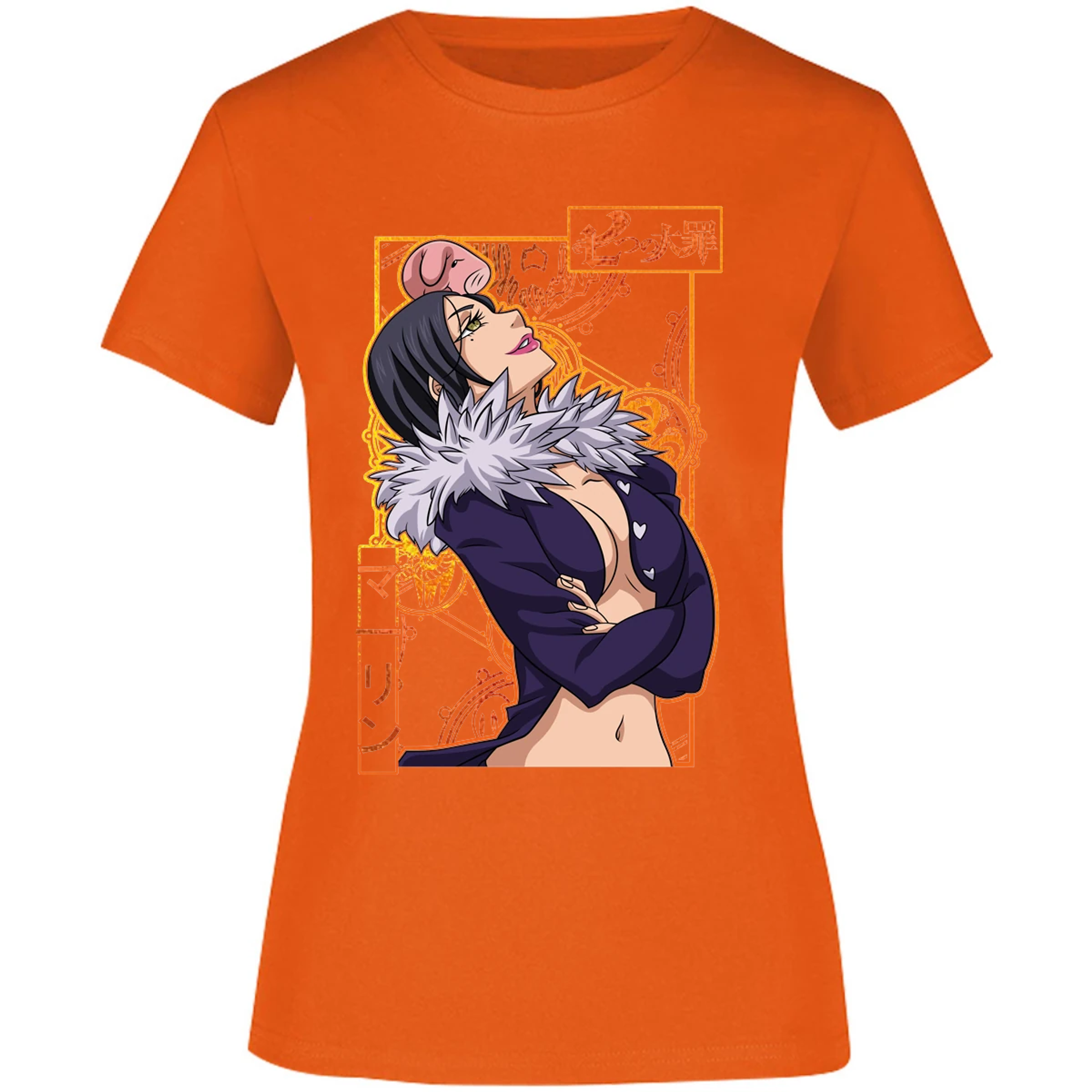 Blusa Seven Deadly Sins Merlin Seven Deadly Sins Blusa para Mujer 4
