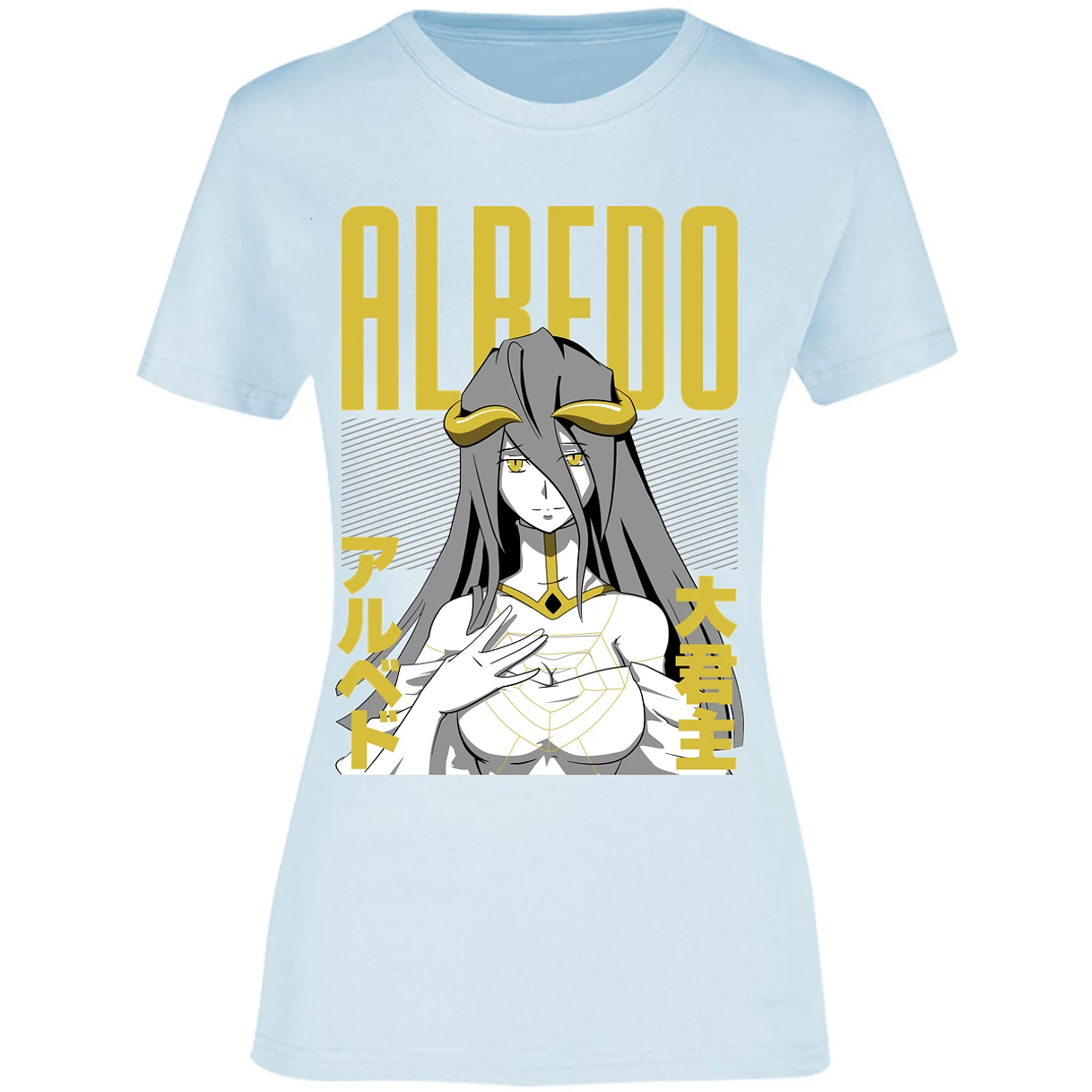 Blusa Overlord Anime Albedo Blusa para Mujer 6