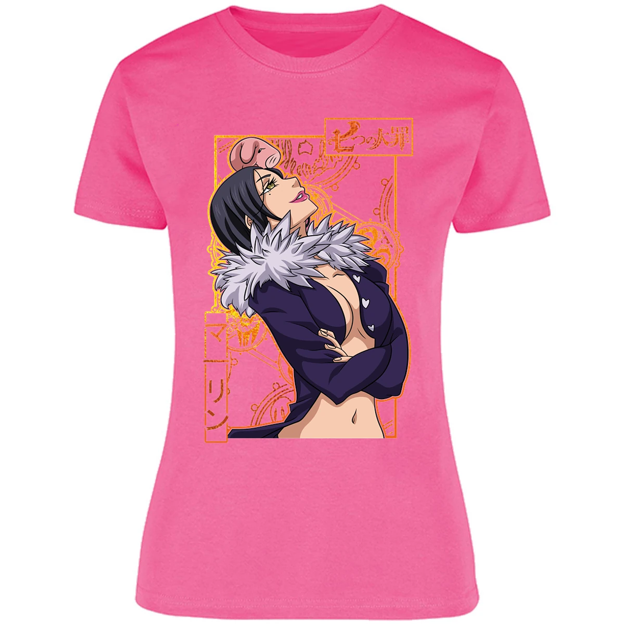 Blusa Seven Deadly Sins Merlin Seven Deadly Sins Blusa para Mujer 7