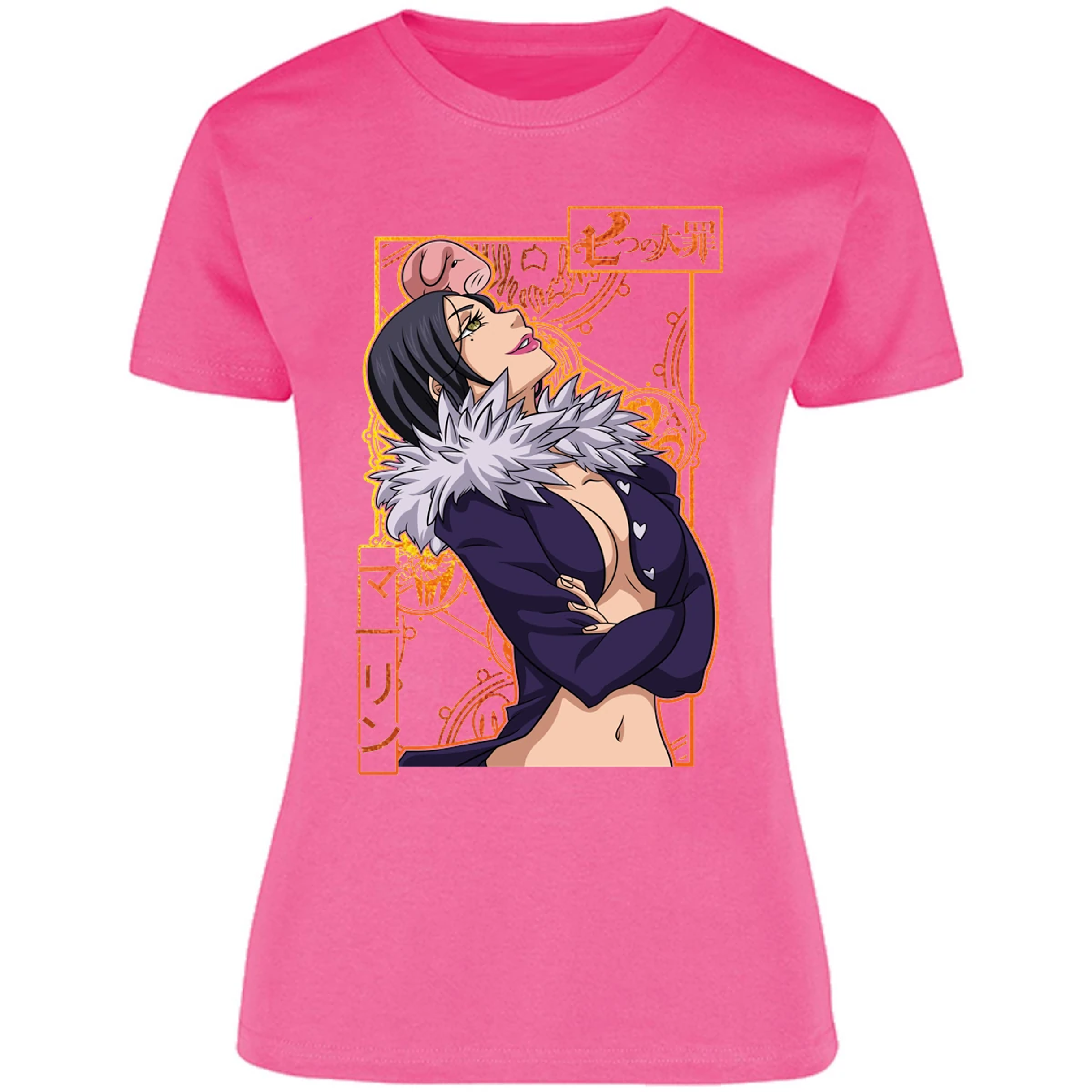 Blusa Seven Deadly Sins Merlin Seven Deadly Sins Blusa para Mujer 7