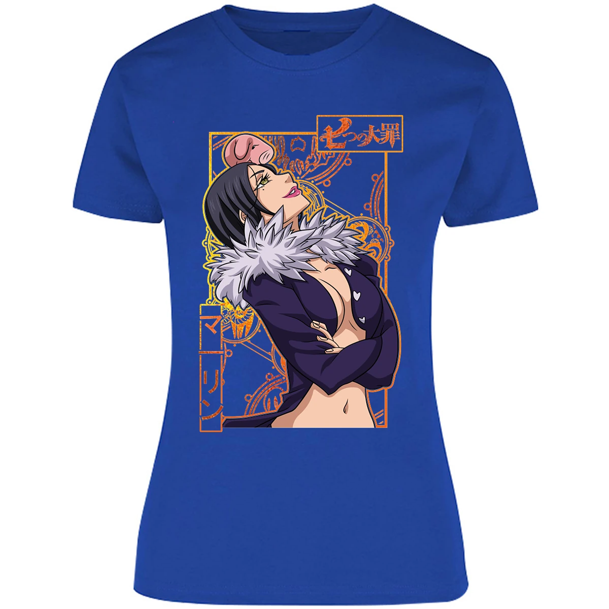 Blusa Seven Deadly Sins Merlin Seven Deadly Sins Blusa para Mujer 13