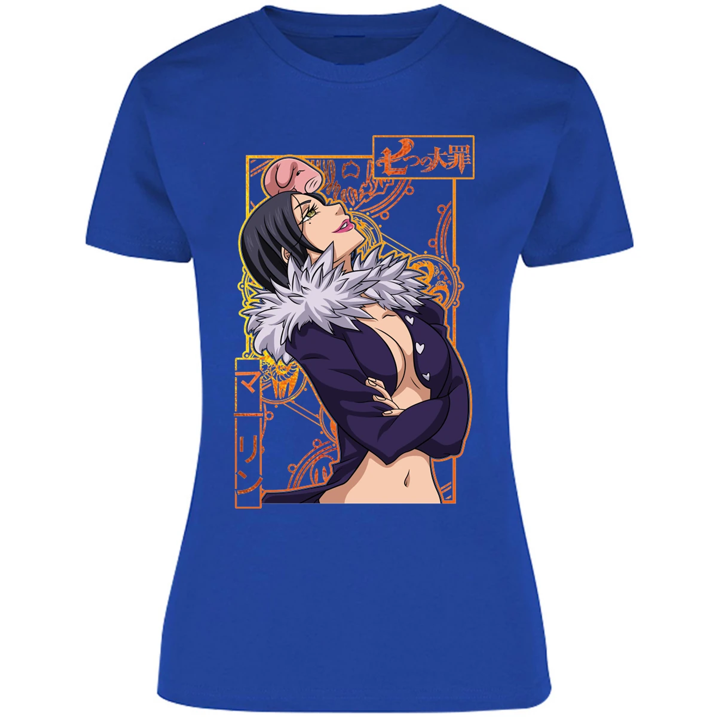 Blusa Seven Deadly Sins Merlin Seven Deadly Sins Blusa para Mujer 13