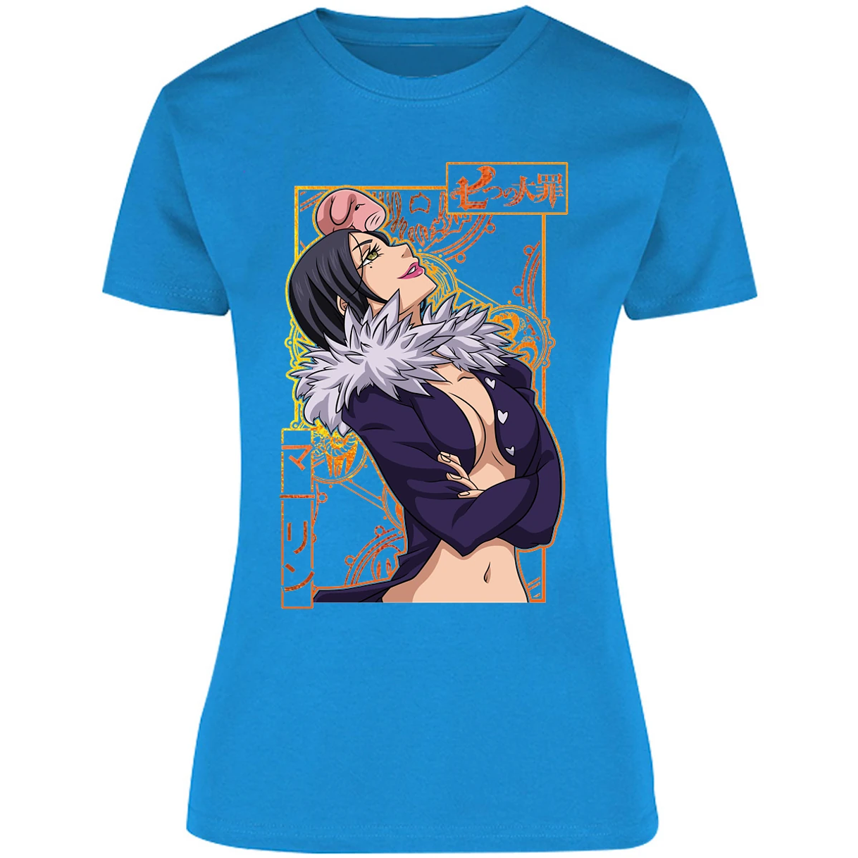 Blusa Seven Deadly Sins Merlin Seven Deadly Sins Blusa para Mujer 15