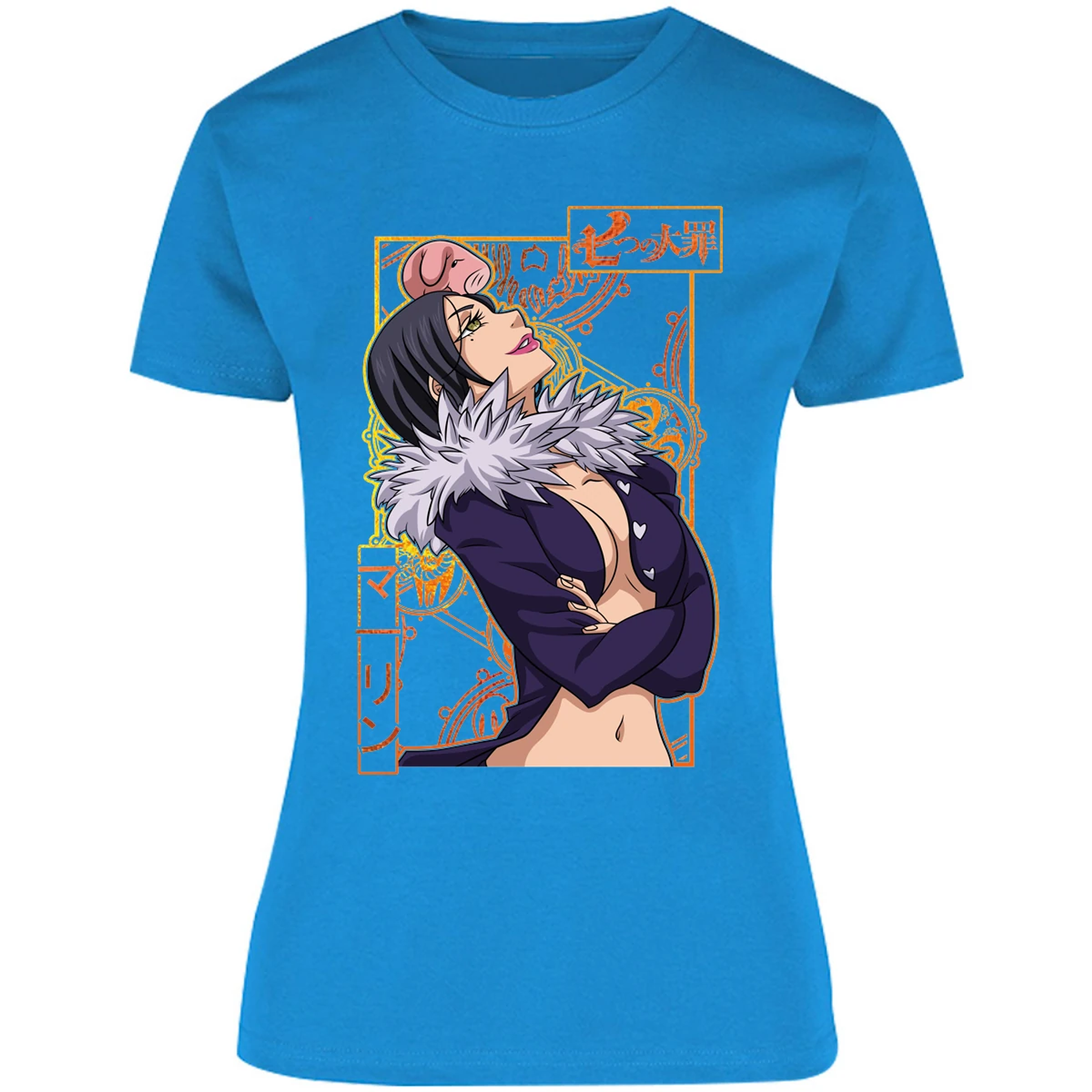 Blusa Seven Deadly Sins Merlin Seven Deadly Sins Blusa para Mujer 15