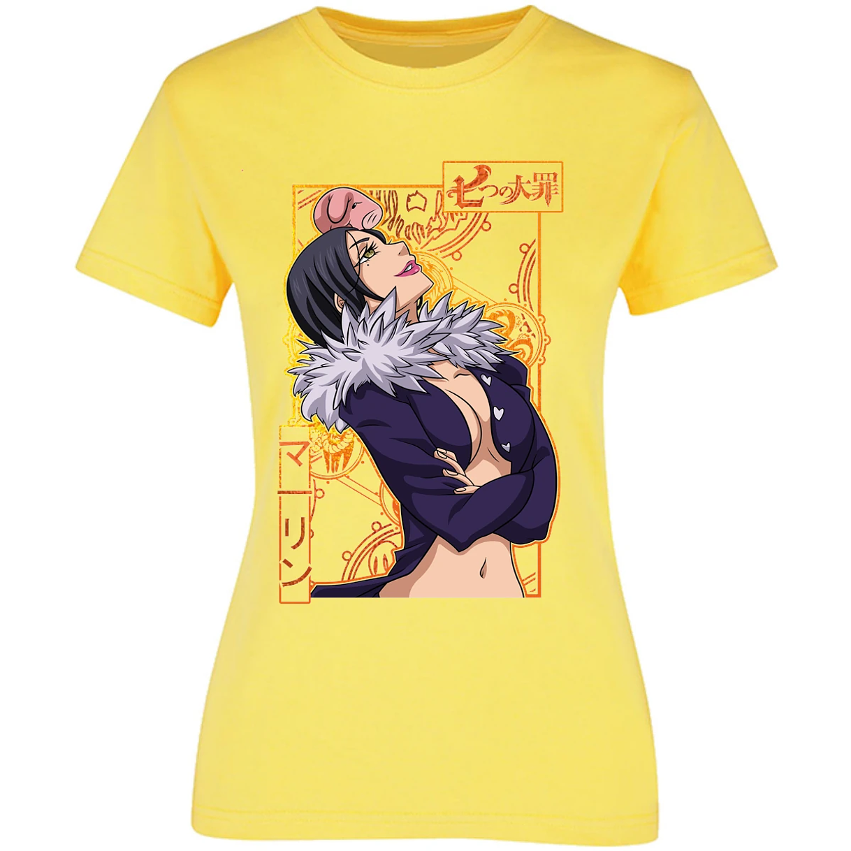 Blusa Seven Deadly Sins Merlin Seven Deadly Sins Blusa para Mujer 16