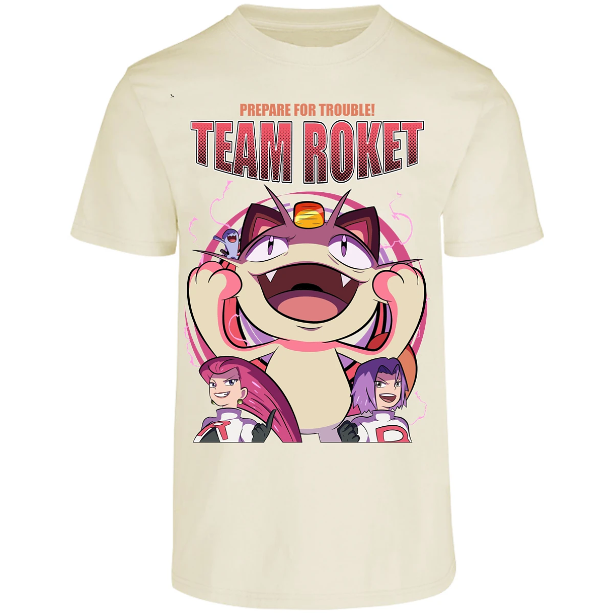 Playera Pokemon Team Rocket para Adulto 9